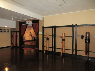 Wing Chun Wooden Dummy training hall